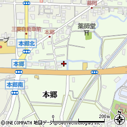 群馬県藤岡市本郷737-2周辺の地図