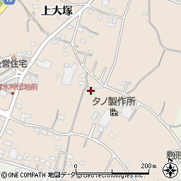 群馬県藤岡市上大塚80周辺の地図