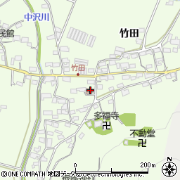 竹田公民館周辺の地図