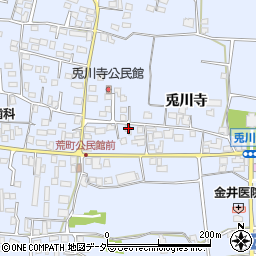 長野県松本市里山辺兎川寺3050周辺の地図
