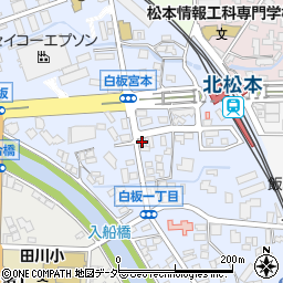 サンシャイン北松本周辺の地図