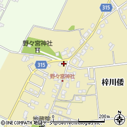 長野県松本市梓川倭202周辺の地図