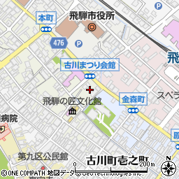 壱之町公衆トイレ周辺の地図