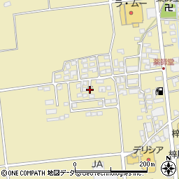 長野県松本市梓川倭417周辺の地図