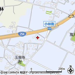 群馬県藤岡市小林256-2周辺の地図