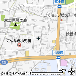 群馬県館林市富士原町1057-476周辺の地図