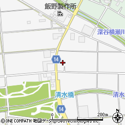 埼玉県深谷市下手計1356周辺の地図