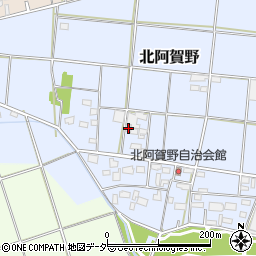 埼玉県深谷市北阿賀野61周辺の地図