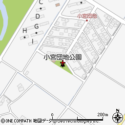 小宮団地公園周辺の地図