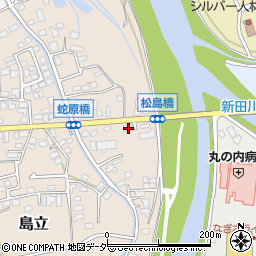 長野県松本市島立692周辺の地図