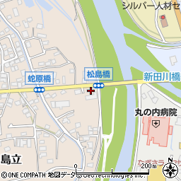 長野県松本市島立690周辺の地図