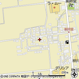 長野県松本市梓川倭416周辺の地図