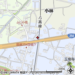 群馬県藤岡市小林160-1周辺の地図