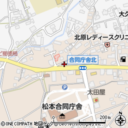 長野県松本市島立1097周辺の地図
