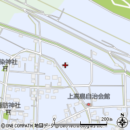 埼玉県深谷市高島712周辺の地図