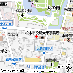 市営住宅大手団地周辺の地図