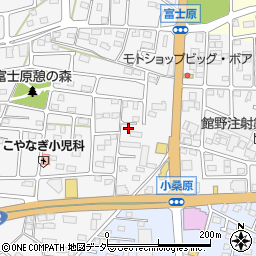 群馬県館林市富士原町1057-581周辺の地図