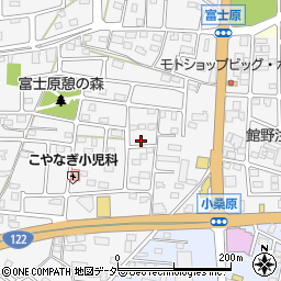 群馬県館林市富士原町1057-151周辺の地図