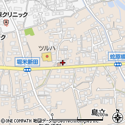 長野県松本市島立645周辺の地図