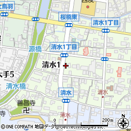 プロタイムズ松本店住宅塗装ショールーム周辺の地図