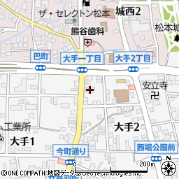 日新火災海上保険松本支店松本サービスセンター周辺の地図