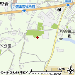 茨城県小美玉市堅倉周辺の地図