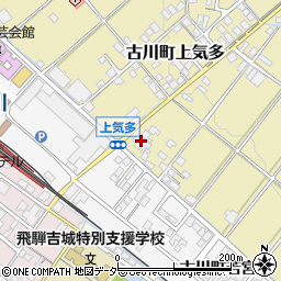 株式会社三信精機　古川工場周辺の地図