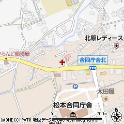 長野県松本市島立1127周辺の地図