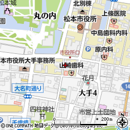早川クリーニング店周辺の地図