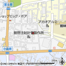 群馬県館林市富士原町896周辺の地図