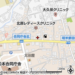 長野県松本市島立1086周辺の地図