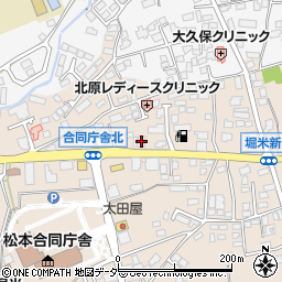 長野銀行松本西支店周辺の地図