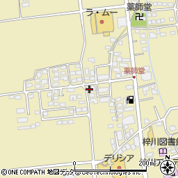 長野県松本市梓川倭457周辺の地図