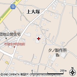 群馬県藤岡市上大塚52周辺の地図