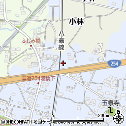 群馬県藤岡市小林160-12周辺の地図