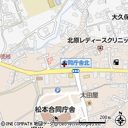 長野県松本市島立1096周辺の地図