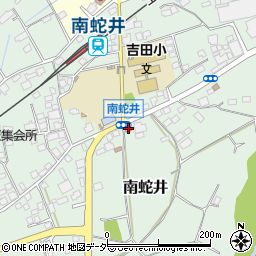 南蛇井郵便局周辺の地図