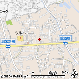 長野県松本市島立664周辺の地図