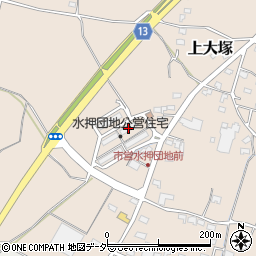 群馬県藤岡市上大塚600周辺の地図