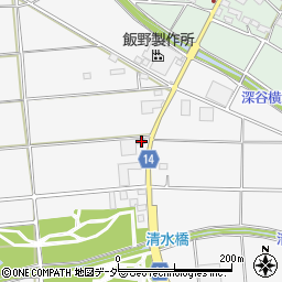 埼玉県深谷市下手計1410周辺の地図