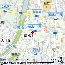 松本警察署東部交番周辺の地図