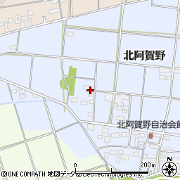埼玉県深谷市北阿賀野101周辺の地図