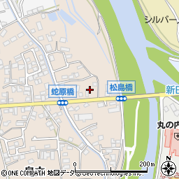 株式会社カクイチ　松本営業所周辺の地図