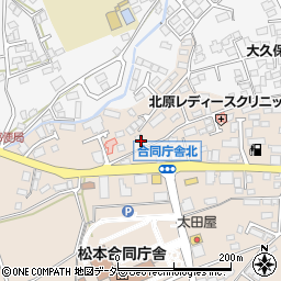長野県松本市島立1100周辺の地図