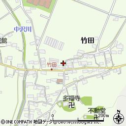 長野県佐久市根岸竹田145-1周辺の地図
