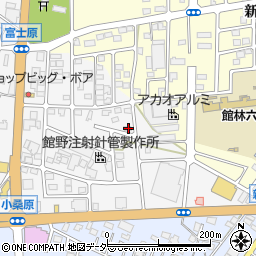 群馬県館林市富士原町895周辺の地図