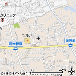 長野県松本市島立746周辺の地図