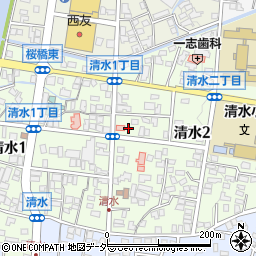 長野県松本市清水2丁目3-19周辺の地図