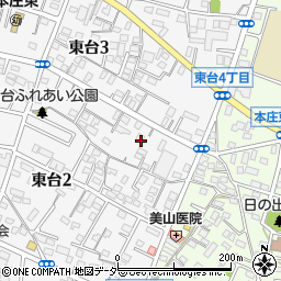 スギ薬局　本庄東台店周辺の地図
