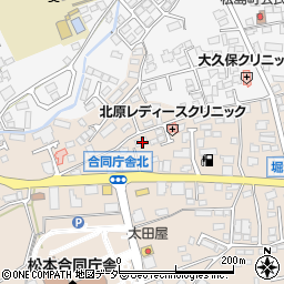 長野県松本市島立1093周辺の地図